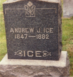 AJ Ice grave marker