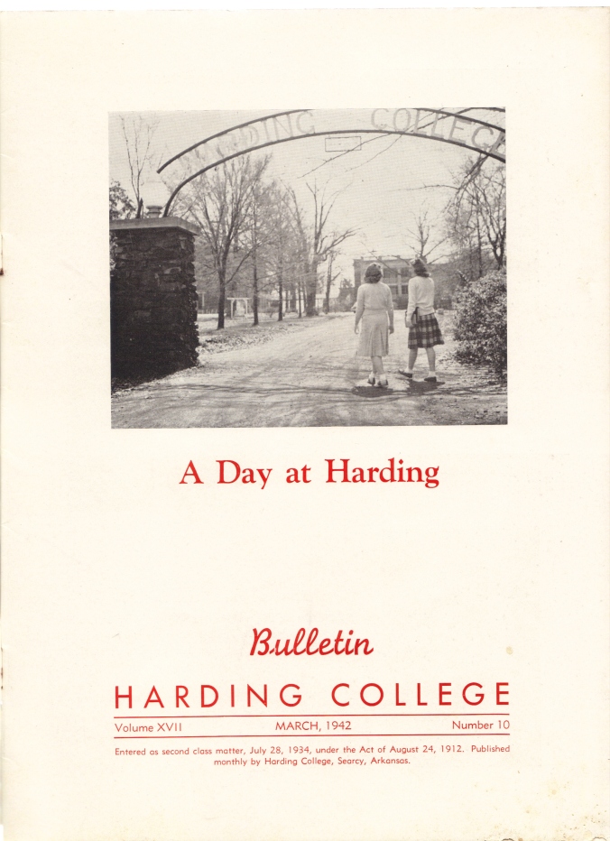 Harding, Life at Harding title page